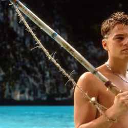 Leonardo DiCaprio en la pelicula La Playa