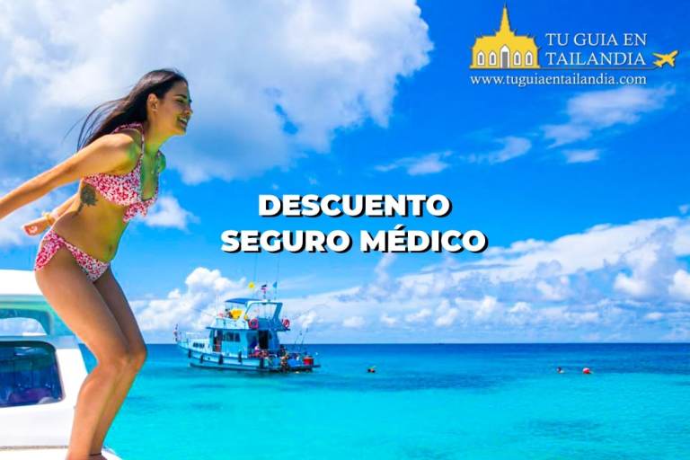 Descuento seguro medico viaje a Tailandia