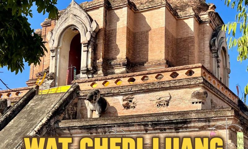 Cuadrada Wat Chedi Luang