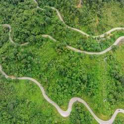 carretera ruta enmoto tailandia