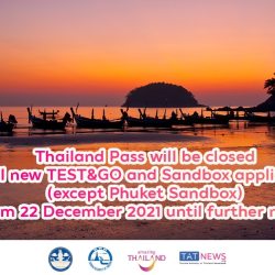 Tailandia Pass suspendido temporalmente todas las entradas tienen de pasar por SandBox