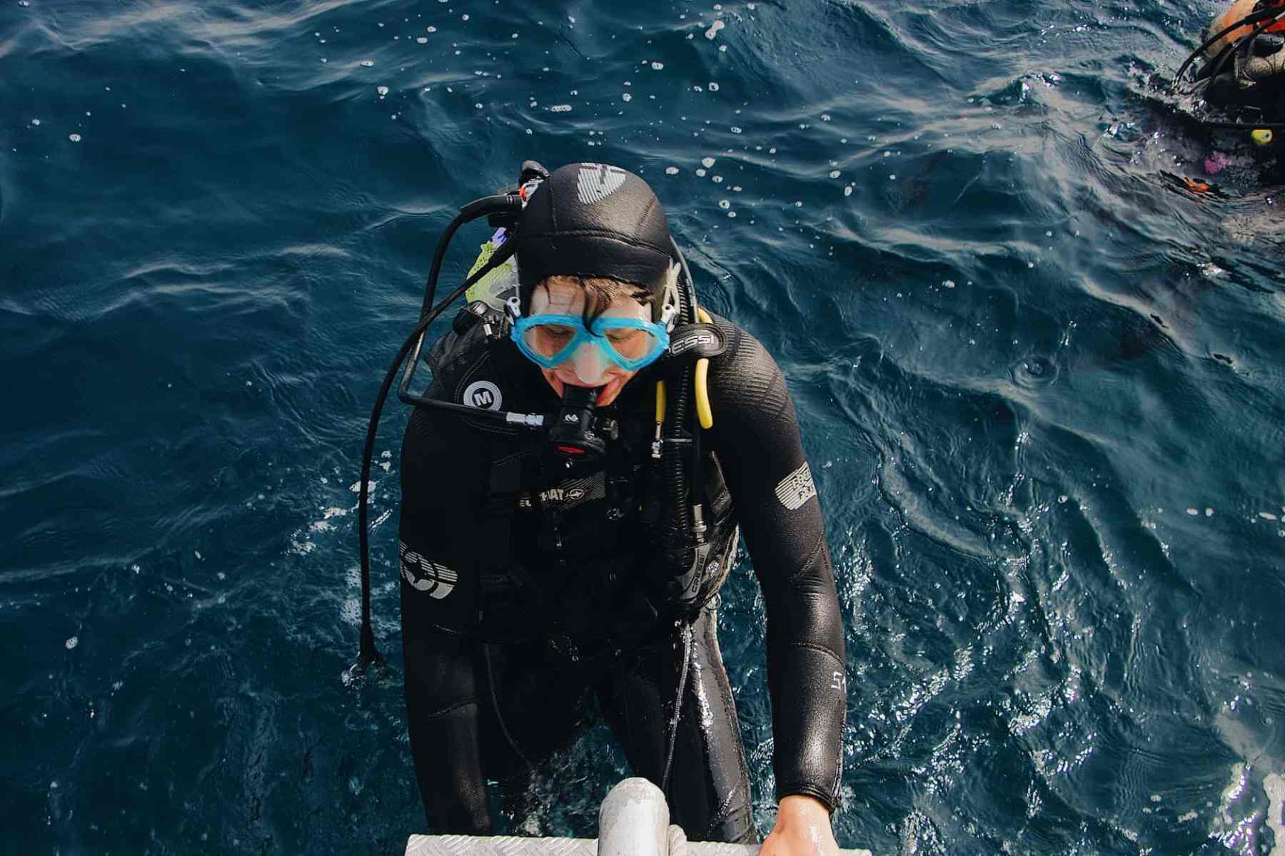 photo of scuba diver