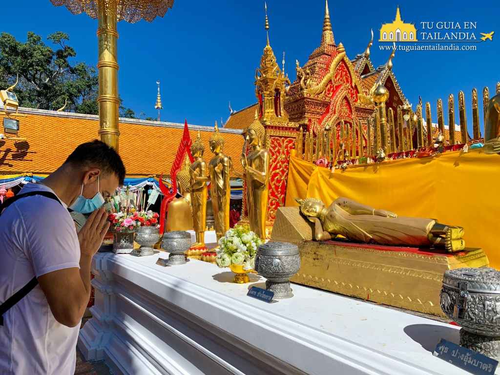 El templo Wat Phra That Doi Suthep de Chiang Mai