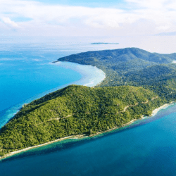 Vista aérea en Koh Samui