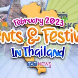 Eventos y Festivales Fantasticos en Tailandia en febrero de 2023 Foto TATnews