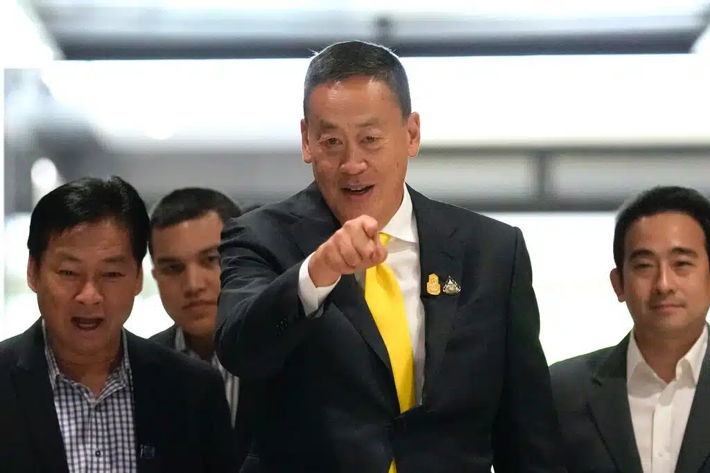 El primer ministro de Tailandia Srettha Thavisin Foto de Sakchai Lalit