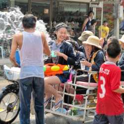 Songkran la fiesta del agua en Tailandia