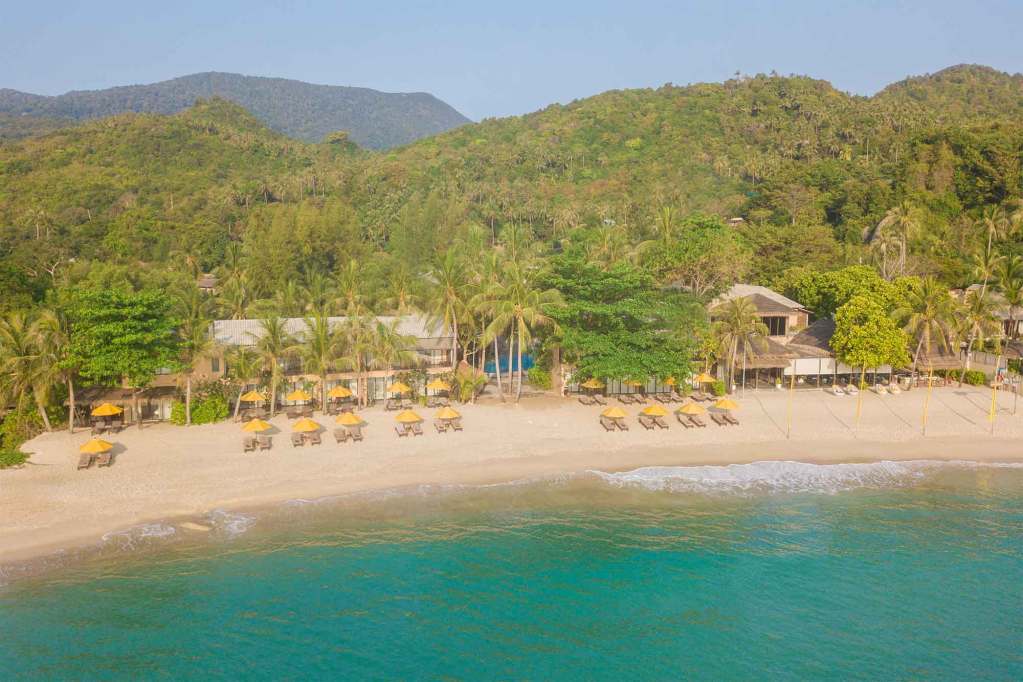 Hotel Buri Rasa Koh Phangan vistas dron