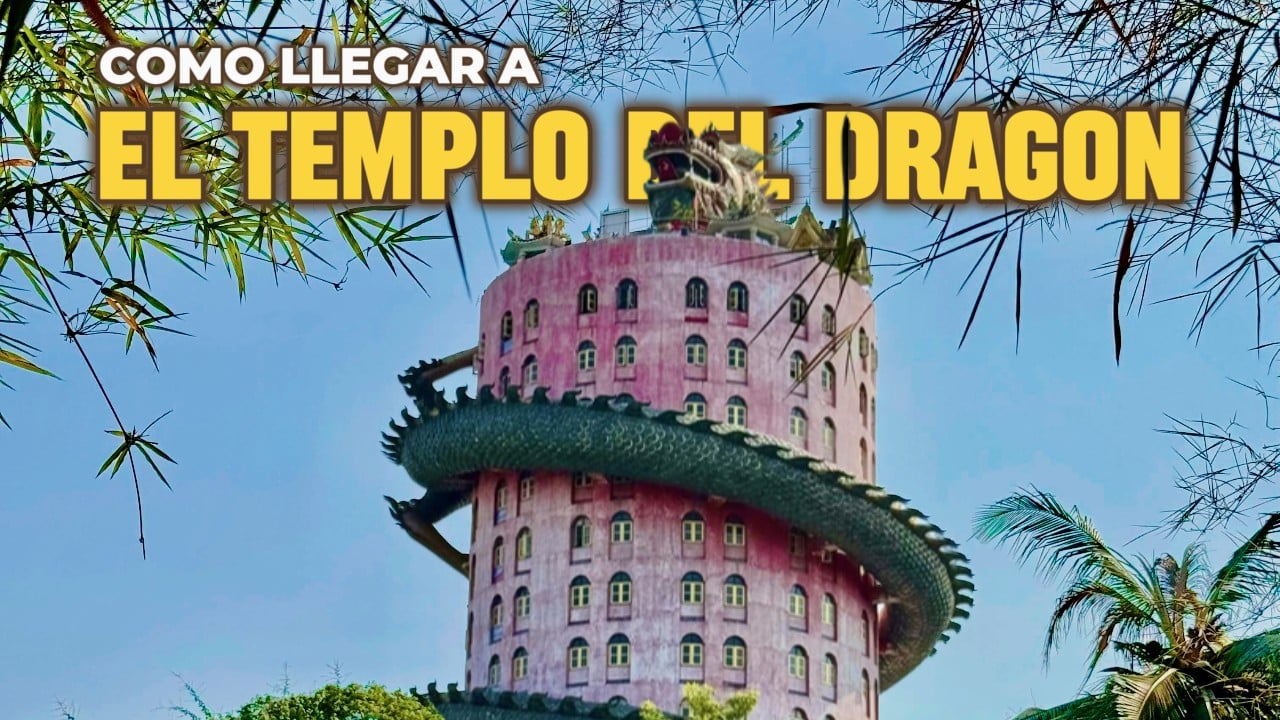 Cómo llegar al templo del dragón de Bangkok, el Wat Samphran