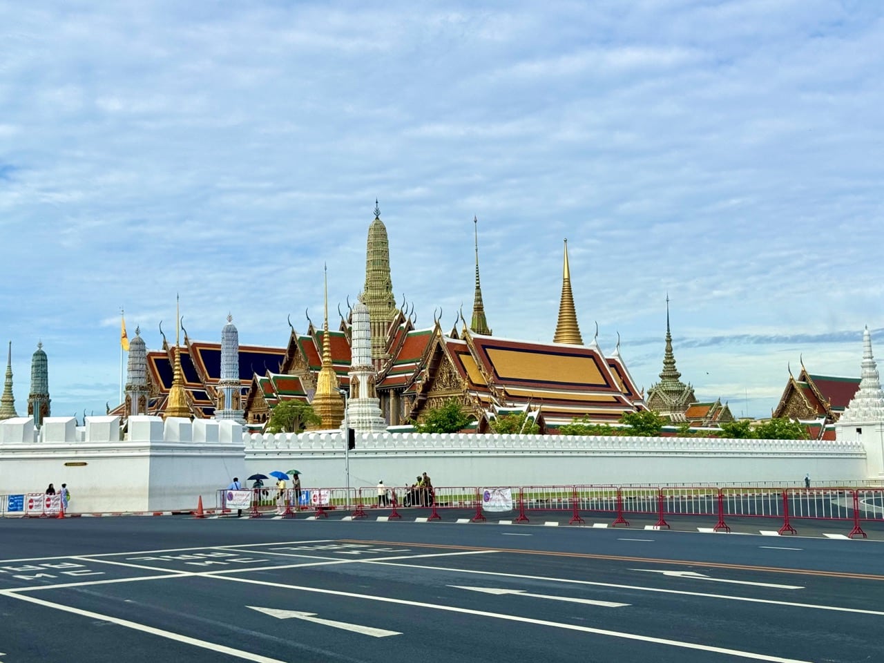 Vistas al Palacio Real en Bangkok