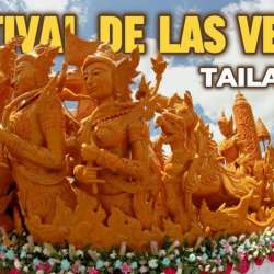 EL FESTIVAL DE LAS VELAS EN UBON RATCHATHANI arte, devoción y esculturas que impresionan