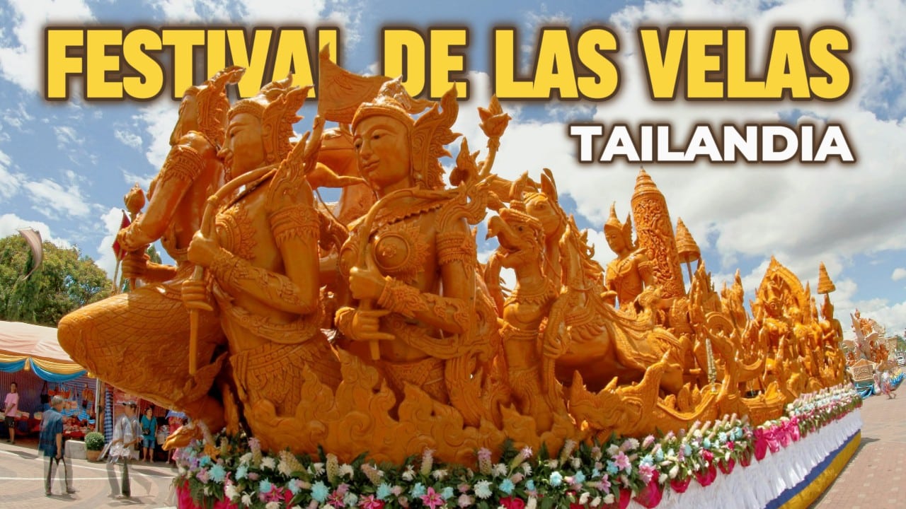 EL FESTIVAL DE LAS VELAS EN UBON RATCHATHANI arte, devoción y esculturas que impresionan