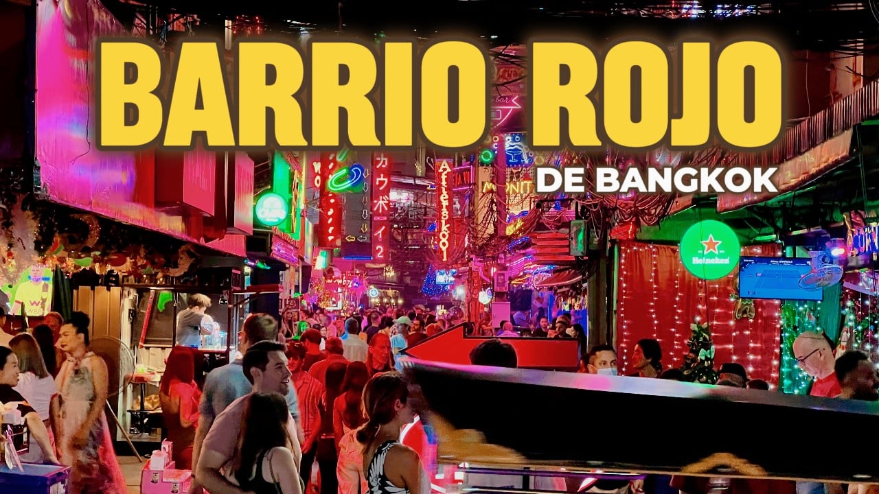 El Barrio Rojo de Bangkok en Tailandia