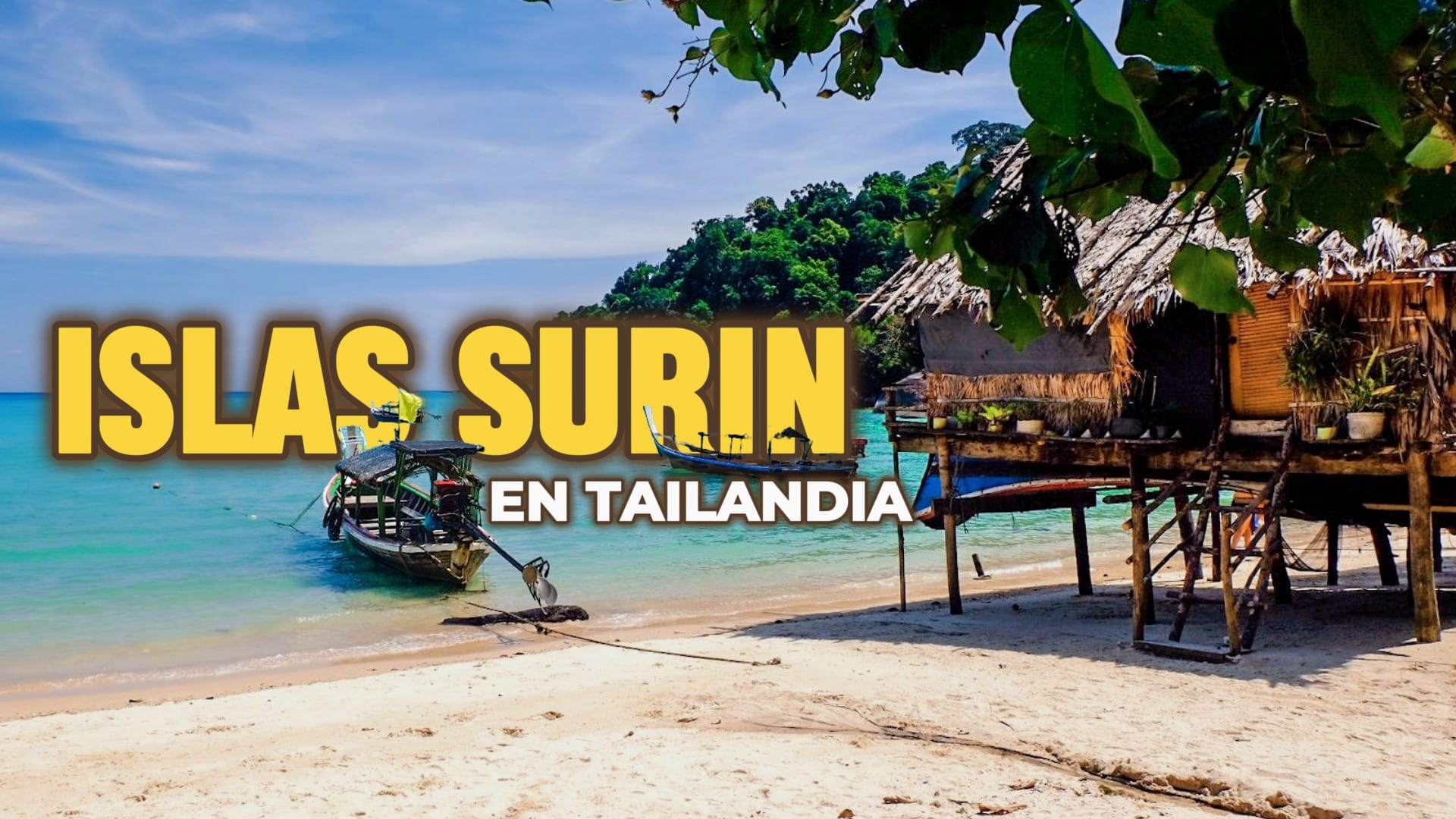 Las Islas Surin en Tailandia
