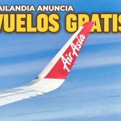 Tailandia anuncia vuelos nacionales gratuitos para turistas internacionales