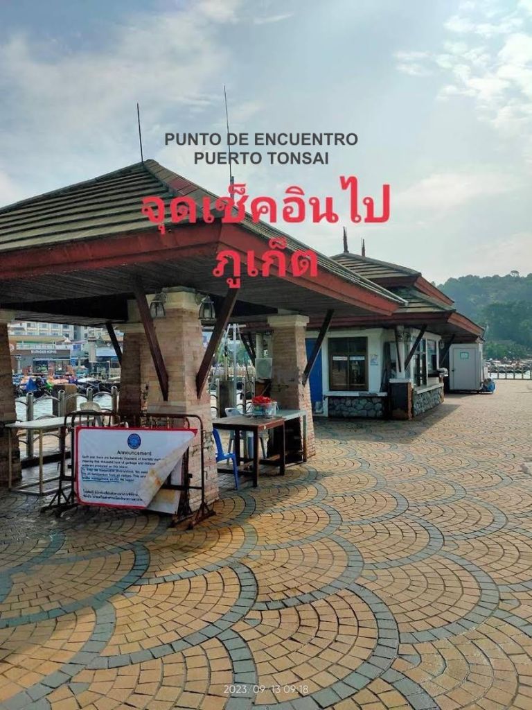 Punto de encuentro en Tonsai (Phi Phi)