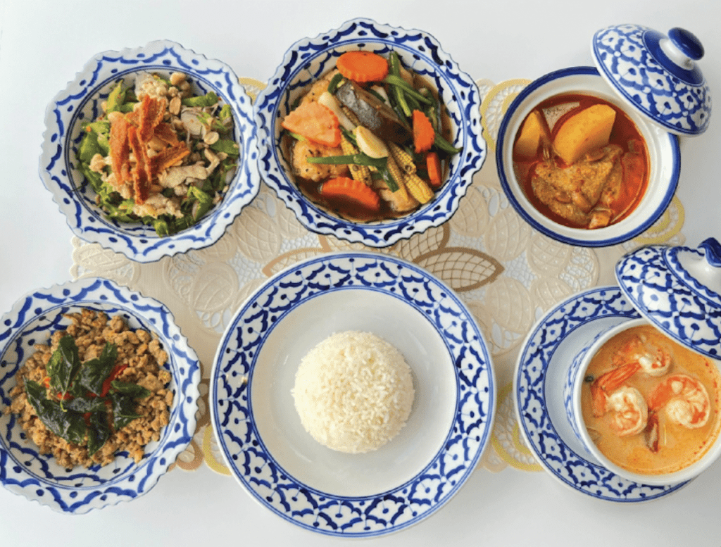 Menú degustación Tailandés