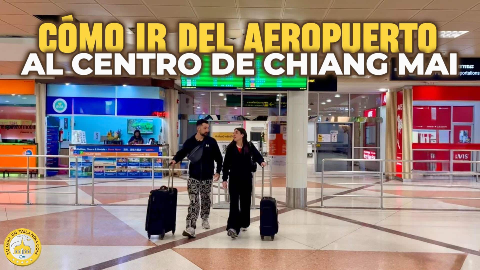 Como ir del Aeropuerto de Chiang Mai al centro ()